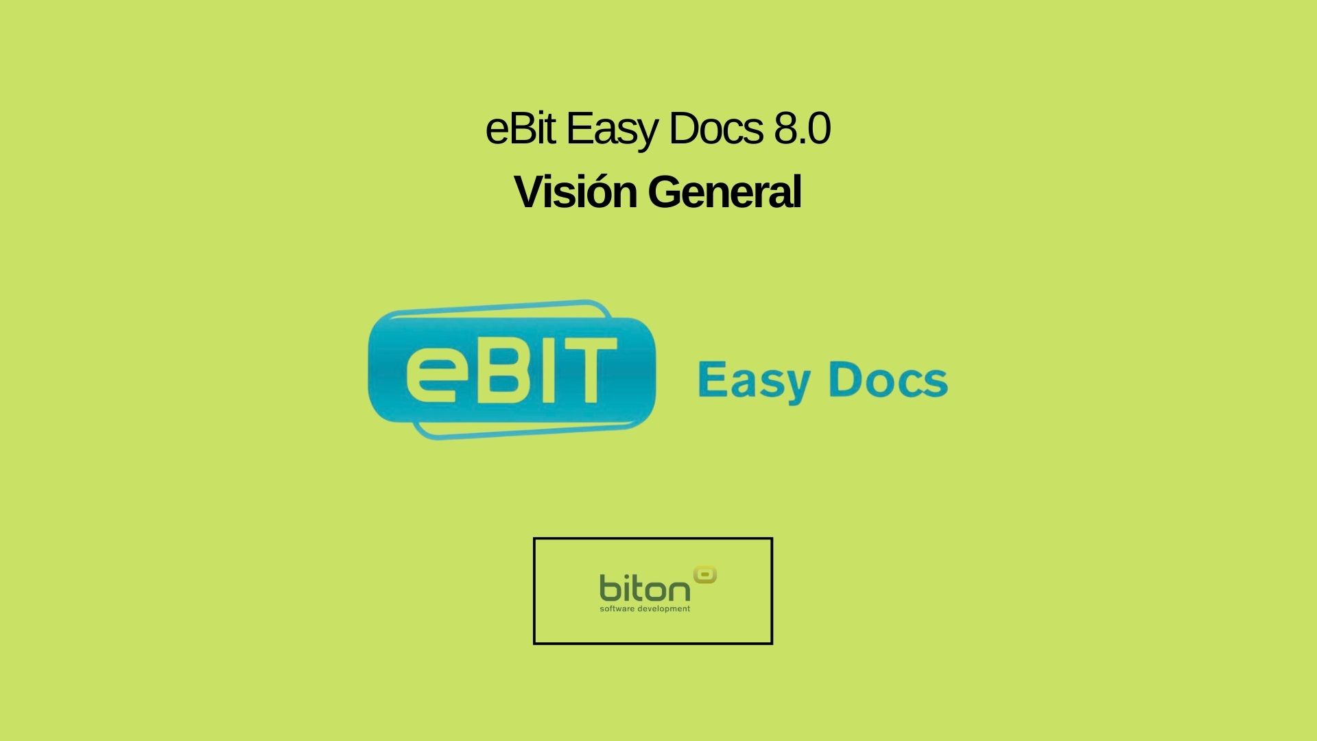 eBit EasyDocs 8.0