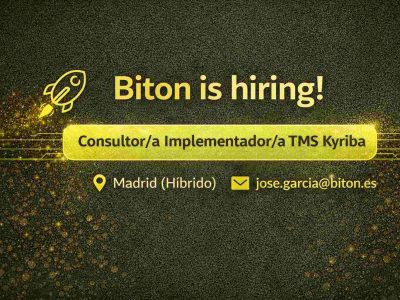 Biton busca Consultor/a Implementador/a TMS Kyriba